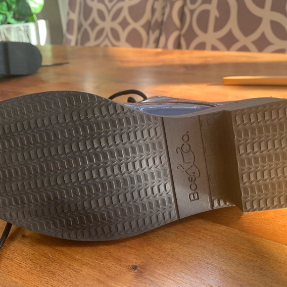 Bos&Co patent royal blue shoes - Picture 5 of 8